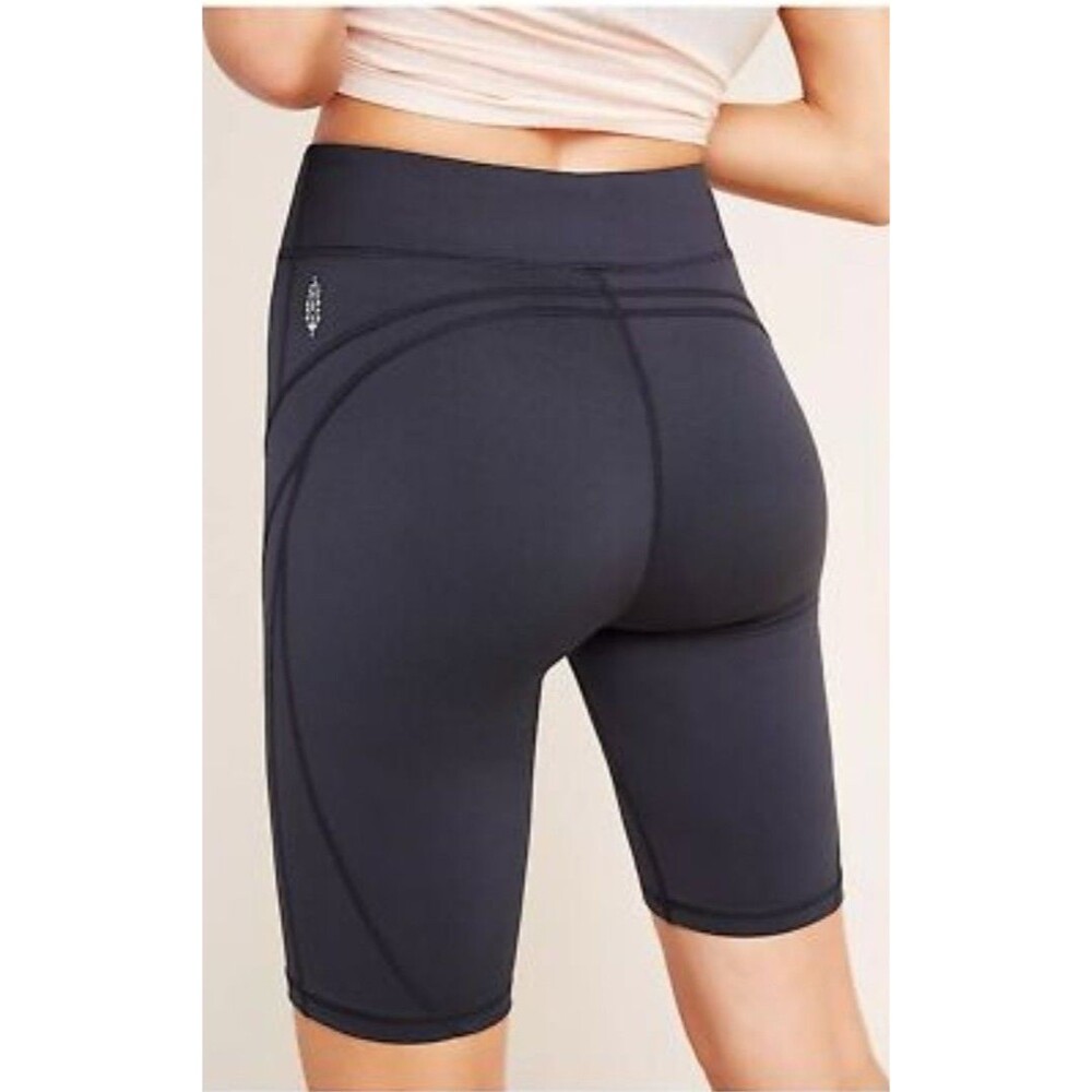 Free People Movement Biker Shorts Womens XSmall Black Athletic Yoga Workout